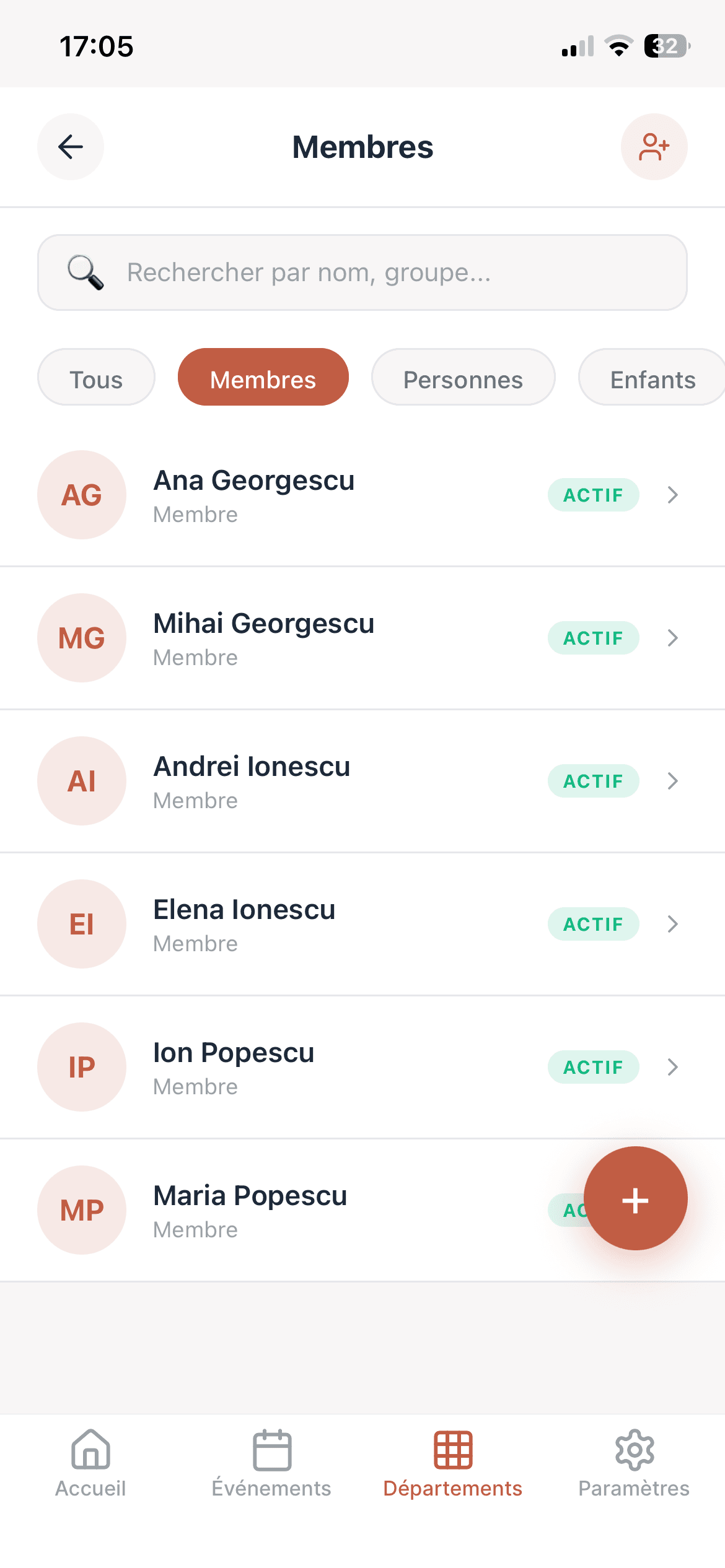Previzualizare a aplicației mobile Safan